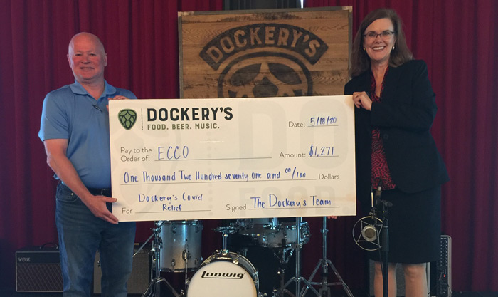 Dockery's Daniel Island | Dockery's COVID-19 Relief Fund Donates to ECCO, Names Next Recipient 